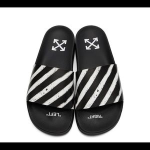 Off white slides